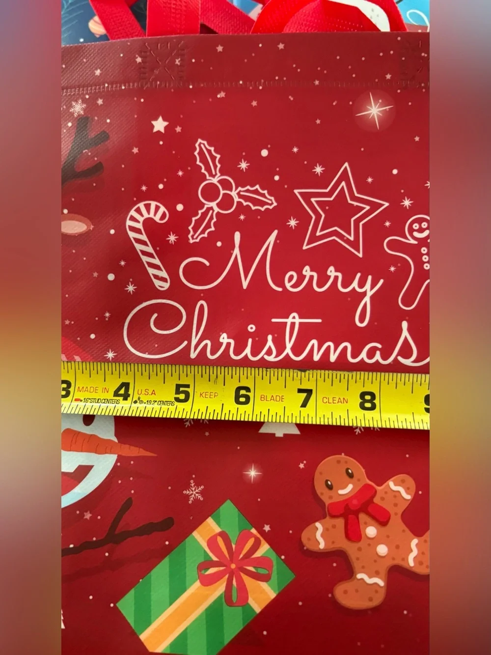 Festive Christmas Gift Bags Assortment - Santa, Snowman & Holiday Designsi